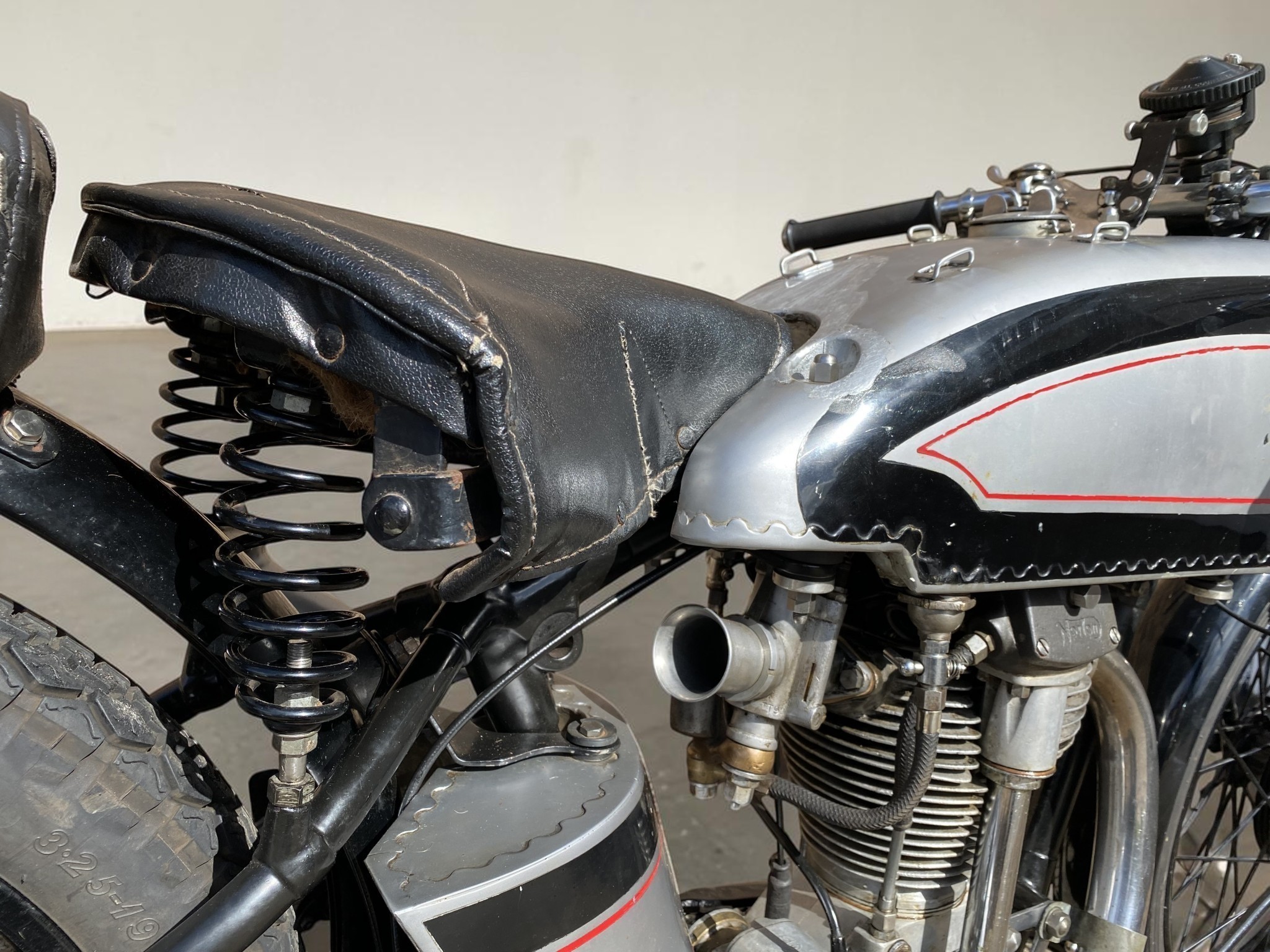 1933 Norton International Model 30 carburetor detail